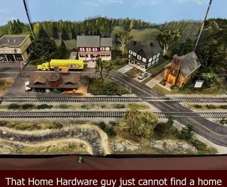 That Home Hardware guy just cannot find a home