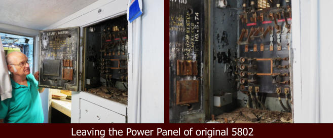 Leaving the Power Panel of original 5802