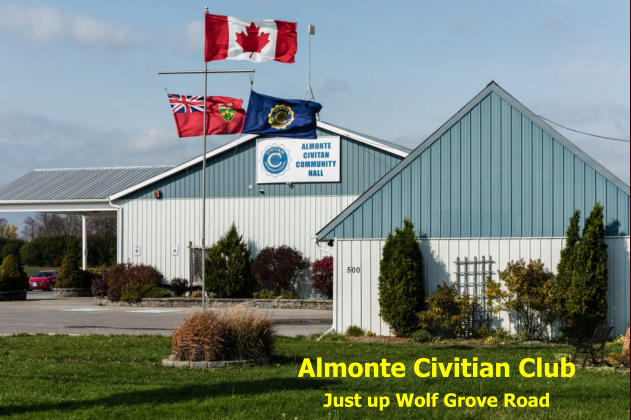 Almonte Civitian Club Just up Wolf Grove Road